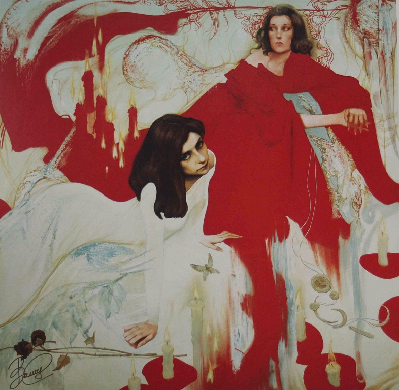 Белый огонь 57х57  |  White fire 57х57