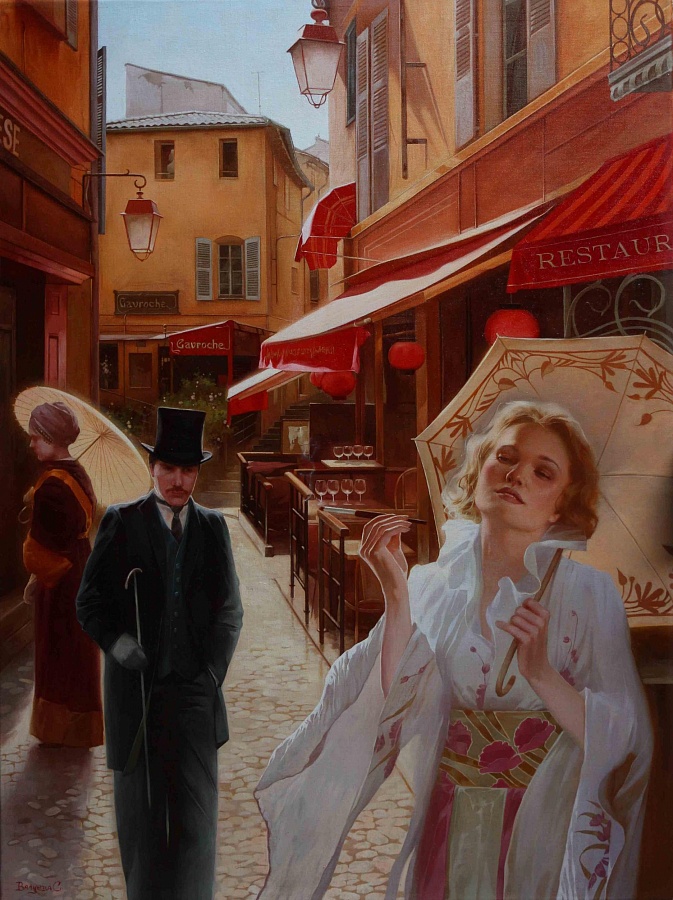 Лето в Каннах 80х60, 2012  |  Summer in Cannes 80х60, 2012