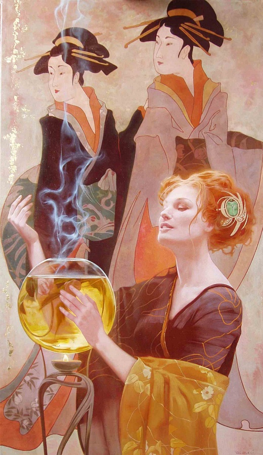 Волшебство - 95х55 х.м., 2008 |  Magic 95х55 х.м., 2008