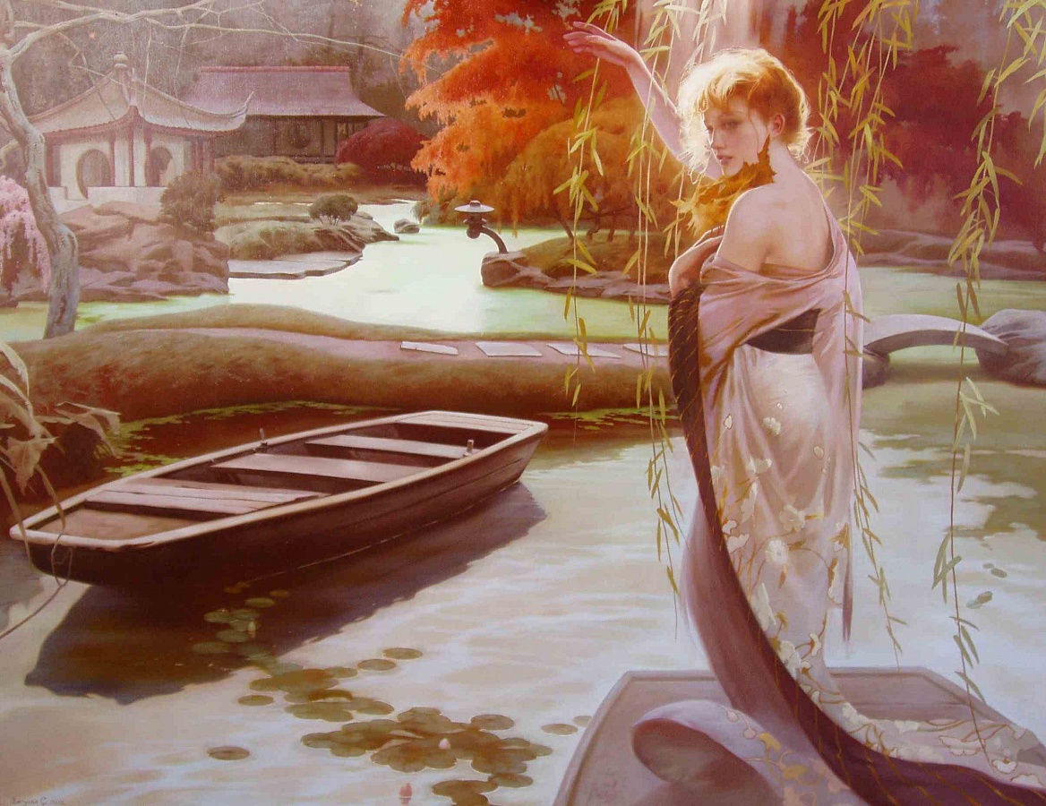 Приглашение в затерянный мир - 100х130 х.м., 2007 |  Invitation to the Land of the Lost 100х130 х.м., 2007